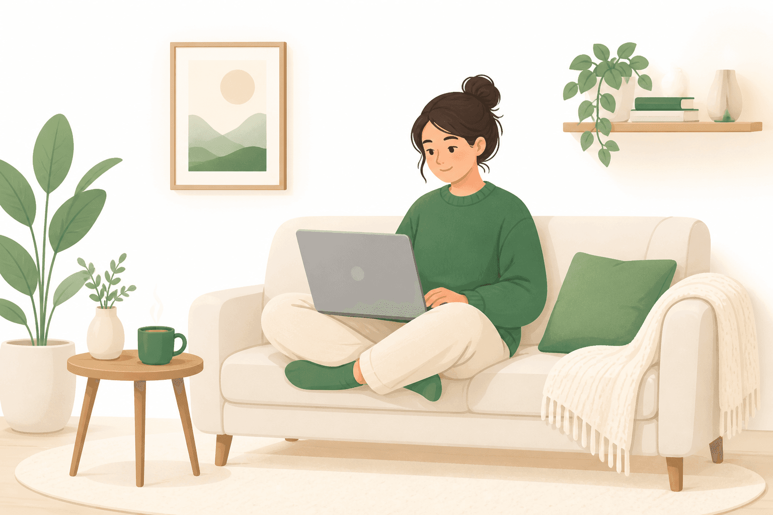 Employee filing a paid family leave claim through the Limemint leave agent on a laptop